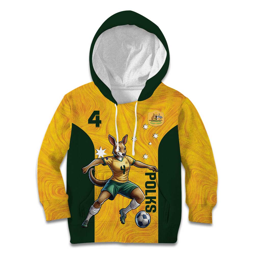 Polkinghorne Australia Matildas Kid Hoodie 2024 Thank You Polks - Vibe Hoodie Shop