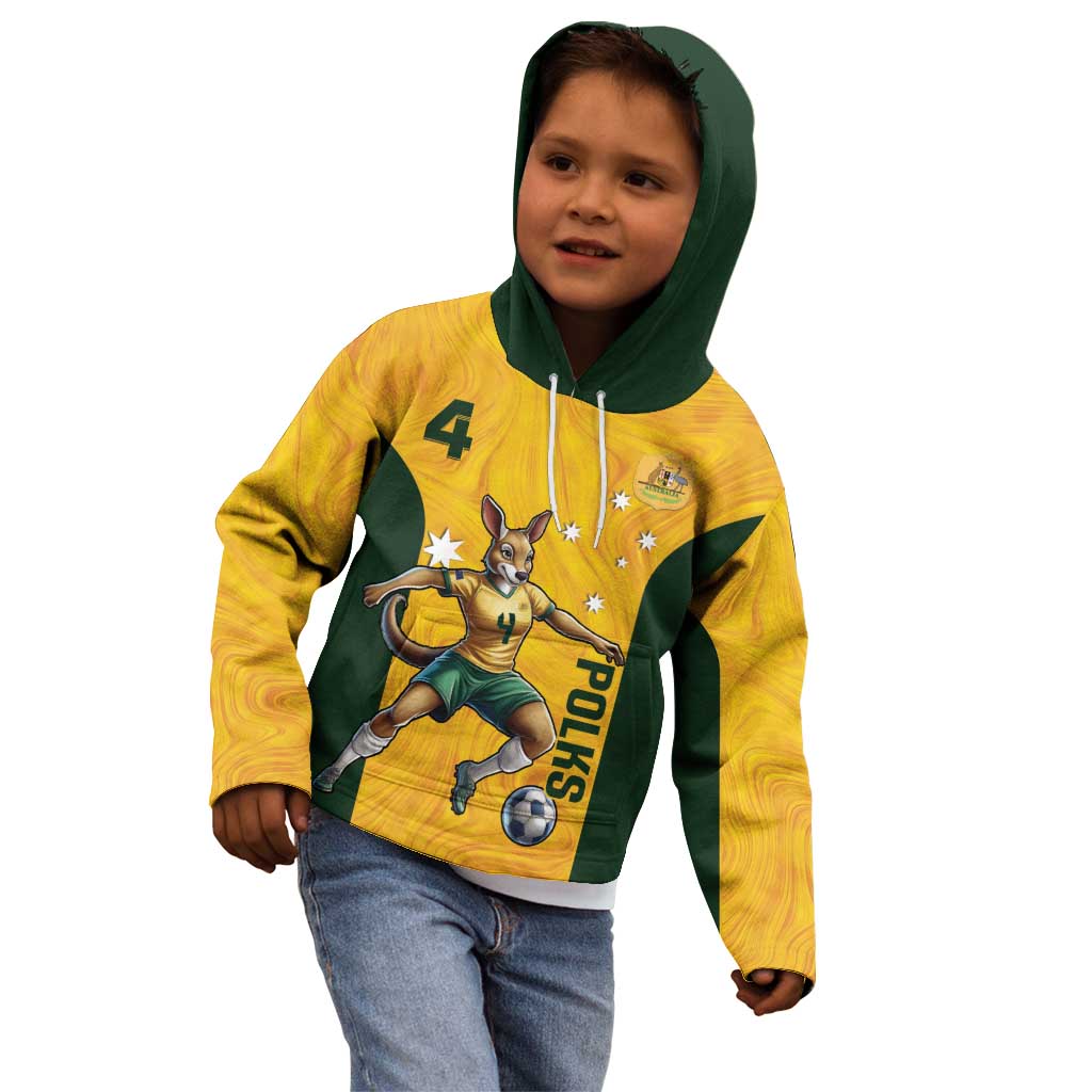 Polkinghorne Australia Matildas Kid Hoodie 2024 Thank You Polks - Vibe Hoodie Shop