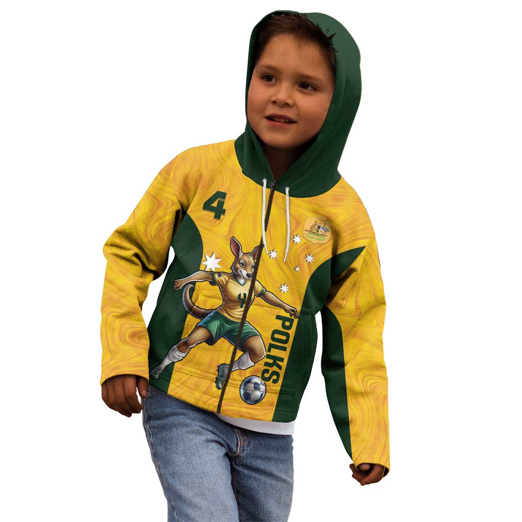 Polkinghorne Australia Matildas Kid Hoodie 2024 Thank You Polks - Vibe Hoodie Shop