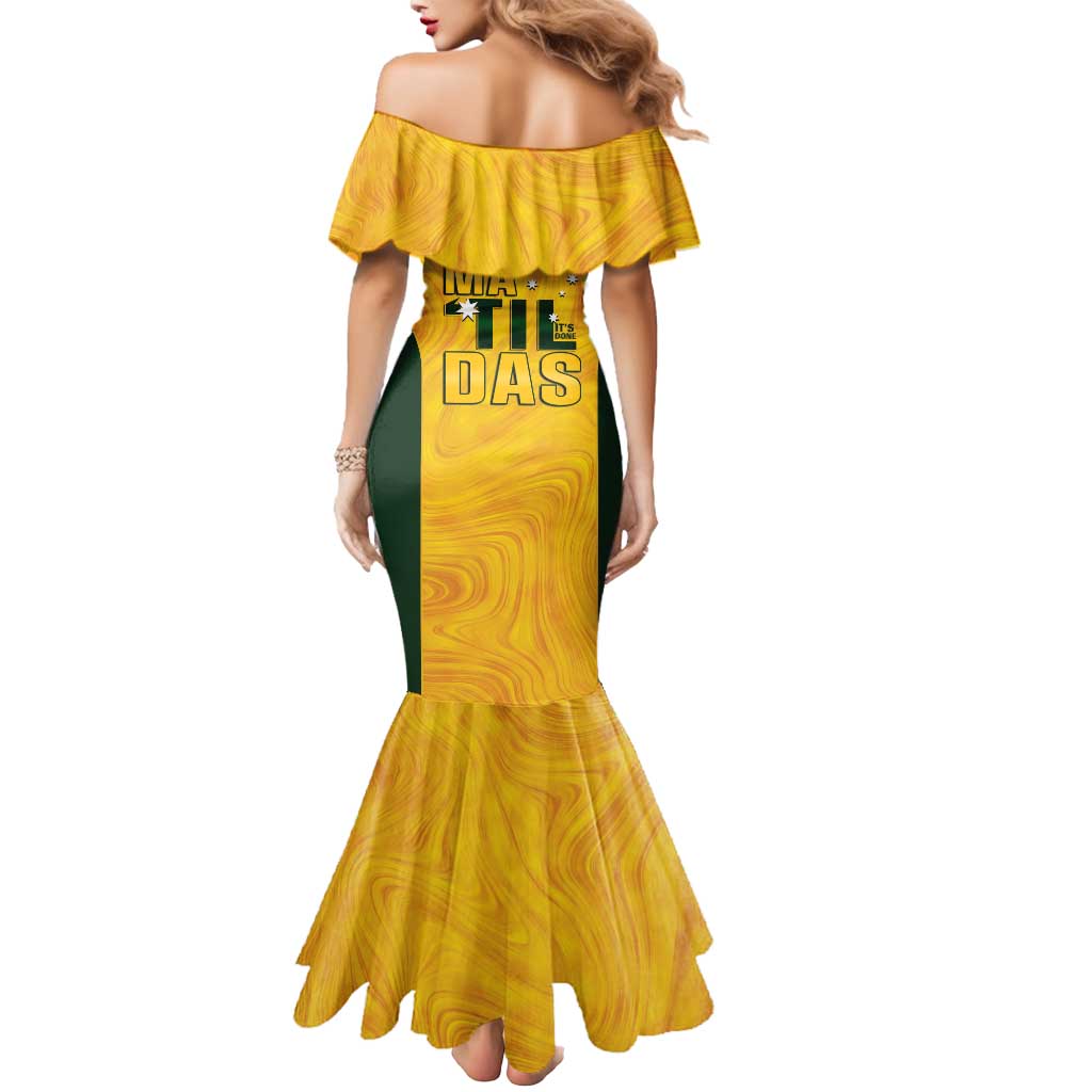 Polkinghorne Australia Matildas Mermaid Dress 2024 Thank You Polks