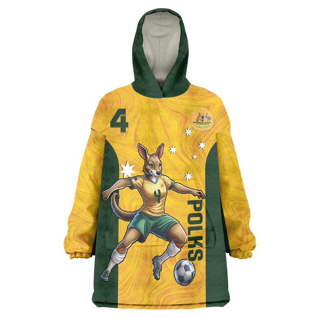 Polkinghorne Australia Matildas Wearable Blanket Hoodie 2024 Thank You Polks - Vibe Hoodie Shop