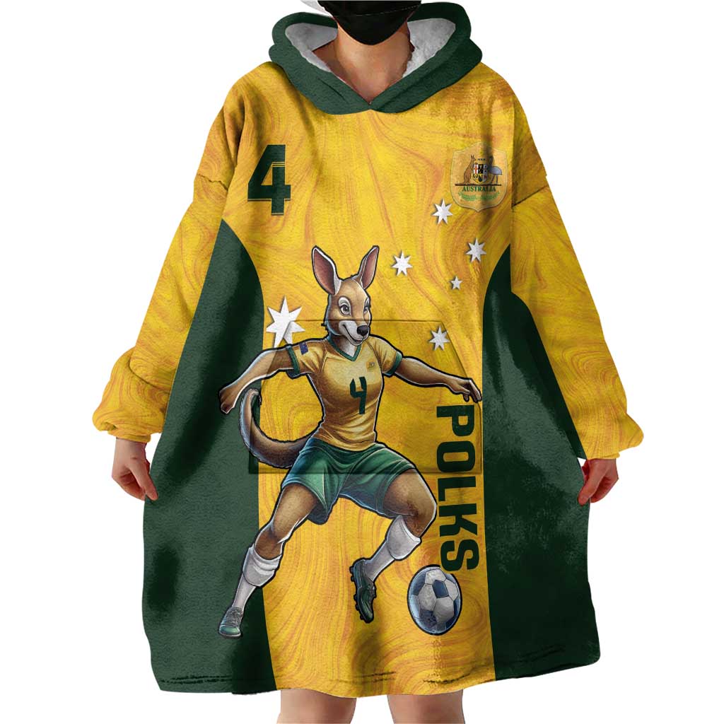 Polkinghorne Australia Matildas Wearable Blanket Hoodie 2024 Thank You Polks - Vibe Hoodie Shop