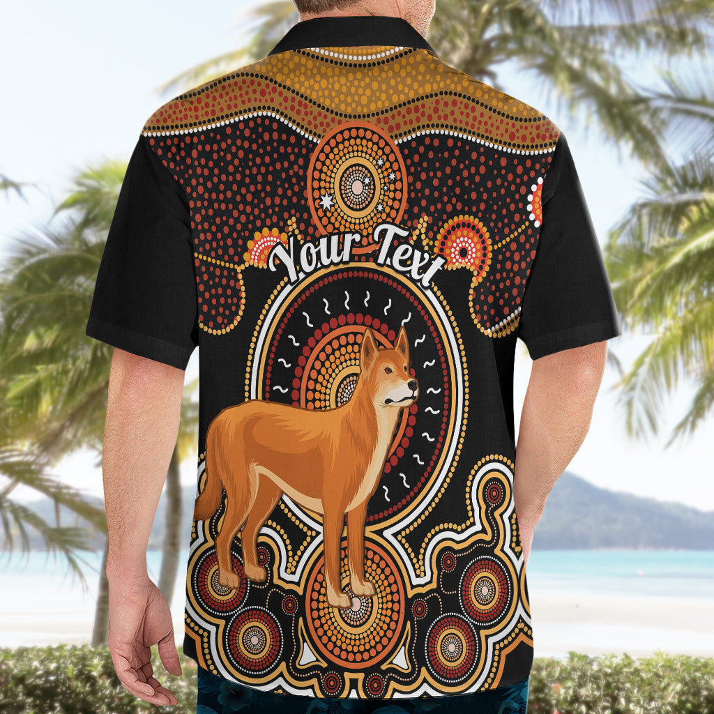Personalised Australian Astrology Hawaiian Shirt Aboriginal Dingo Zodiac Sign - Vibe Hoodie Shop