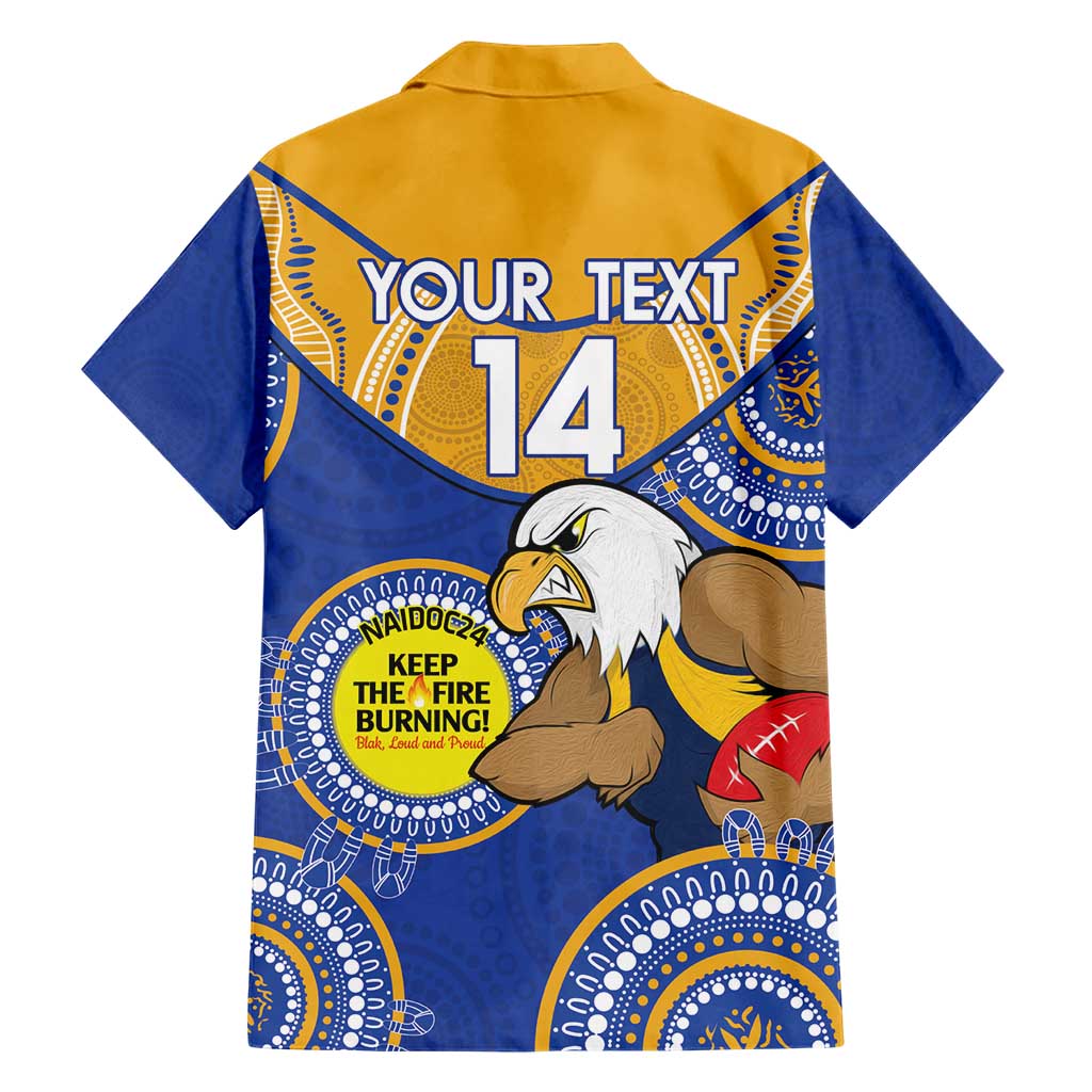 Custom AFL Eagles  NAIDOC Week Hawaiian Shirt Keep The Fire Burning Indigenous Art - Vibe Hoodie Shop