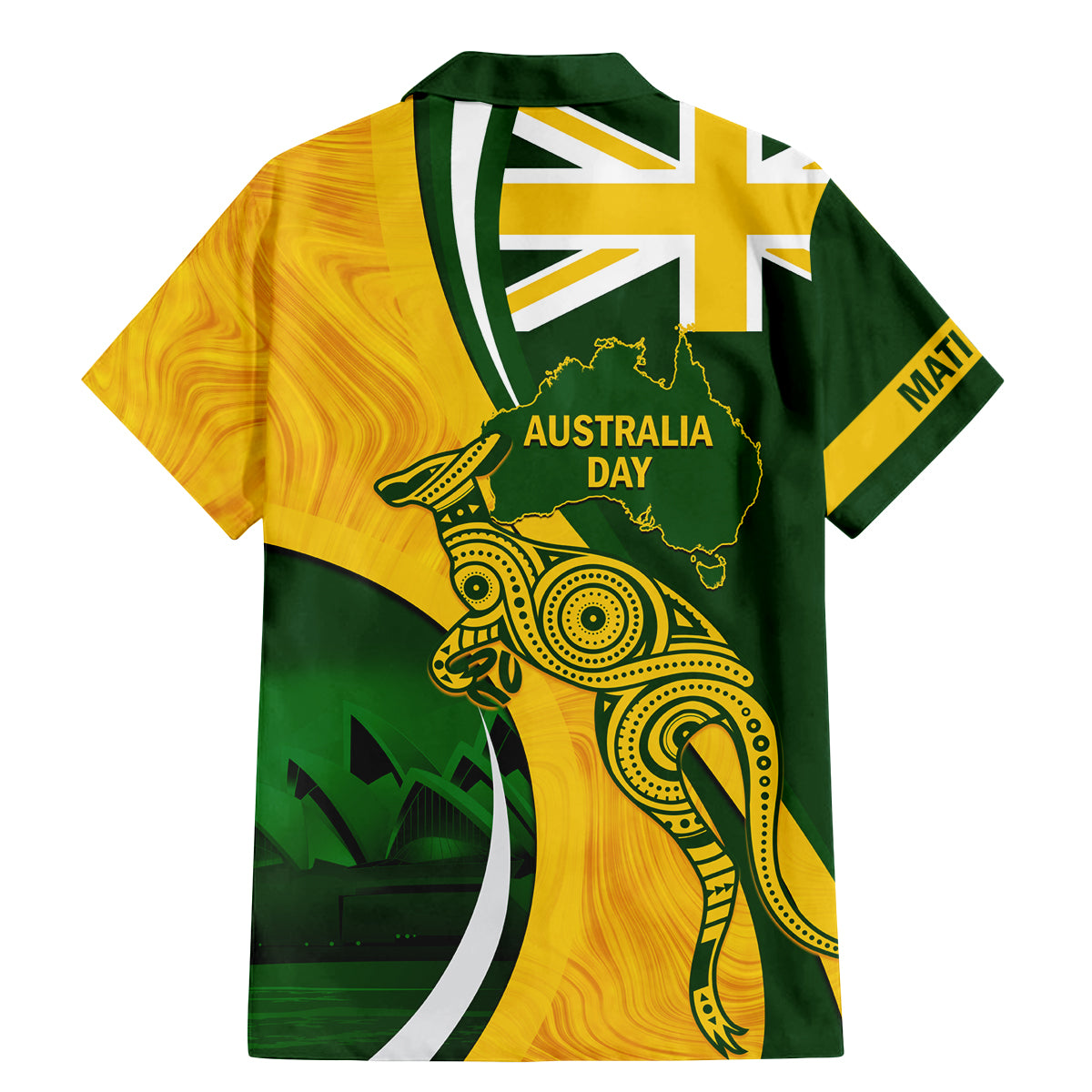 Matildas Soccer Family Matching Mermaid Dress and Hawaiian Shirt 2024 Happy Australia Day Kangaroo Aussie Proud - National Color