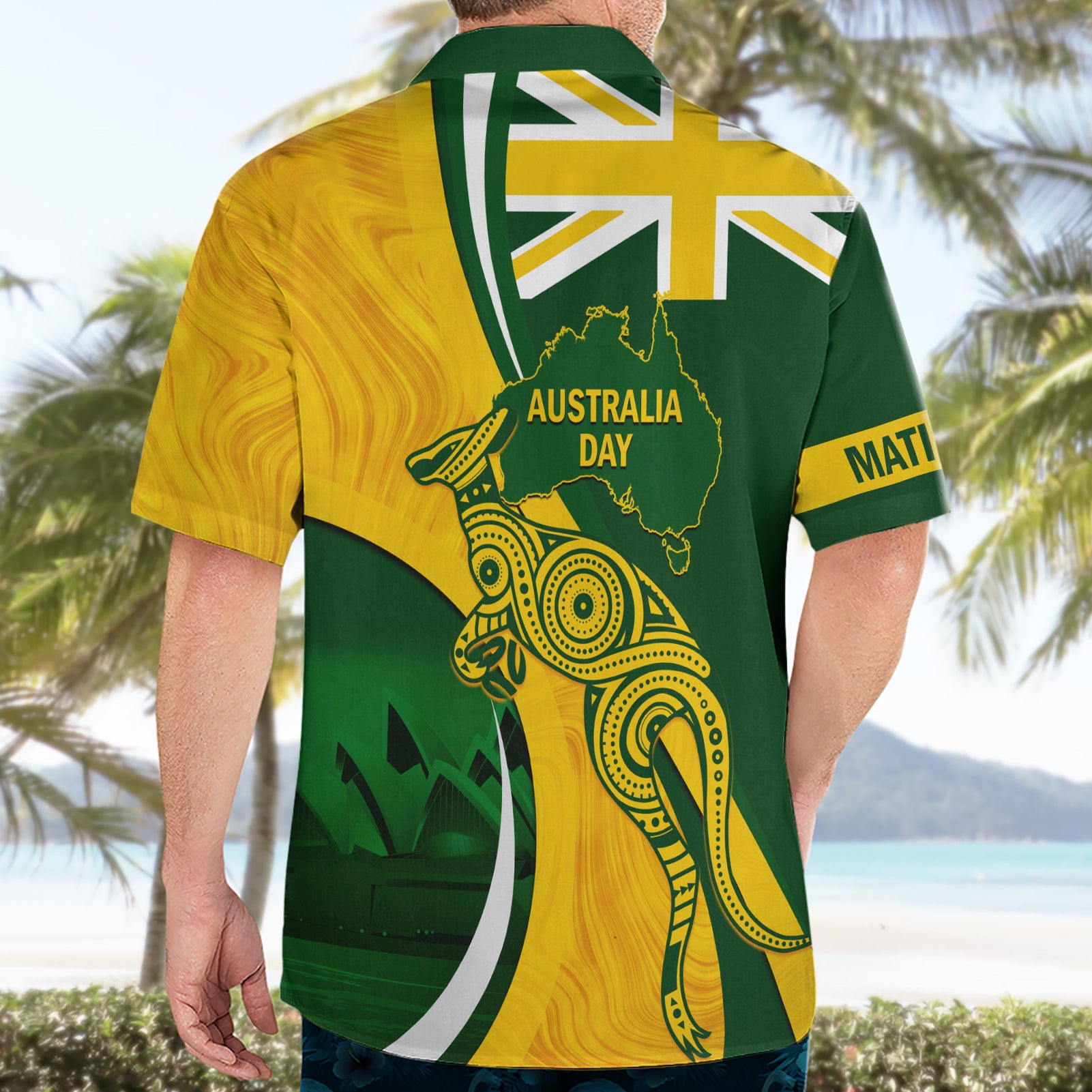 Matildas Soccer Hawaiian Shirt 2024 Happy Australia Day Kangaroo Aussie Proud - National Color - Vibe Hoodie Shop