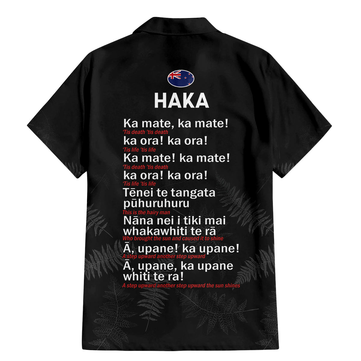 Custom New Zealand Haka Rugby Family Matching Mermaid Dress and Hawaiian Shirt 2024 Pacific Go Black Silver Fern