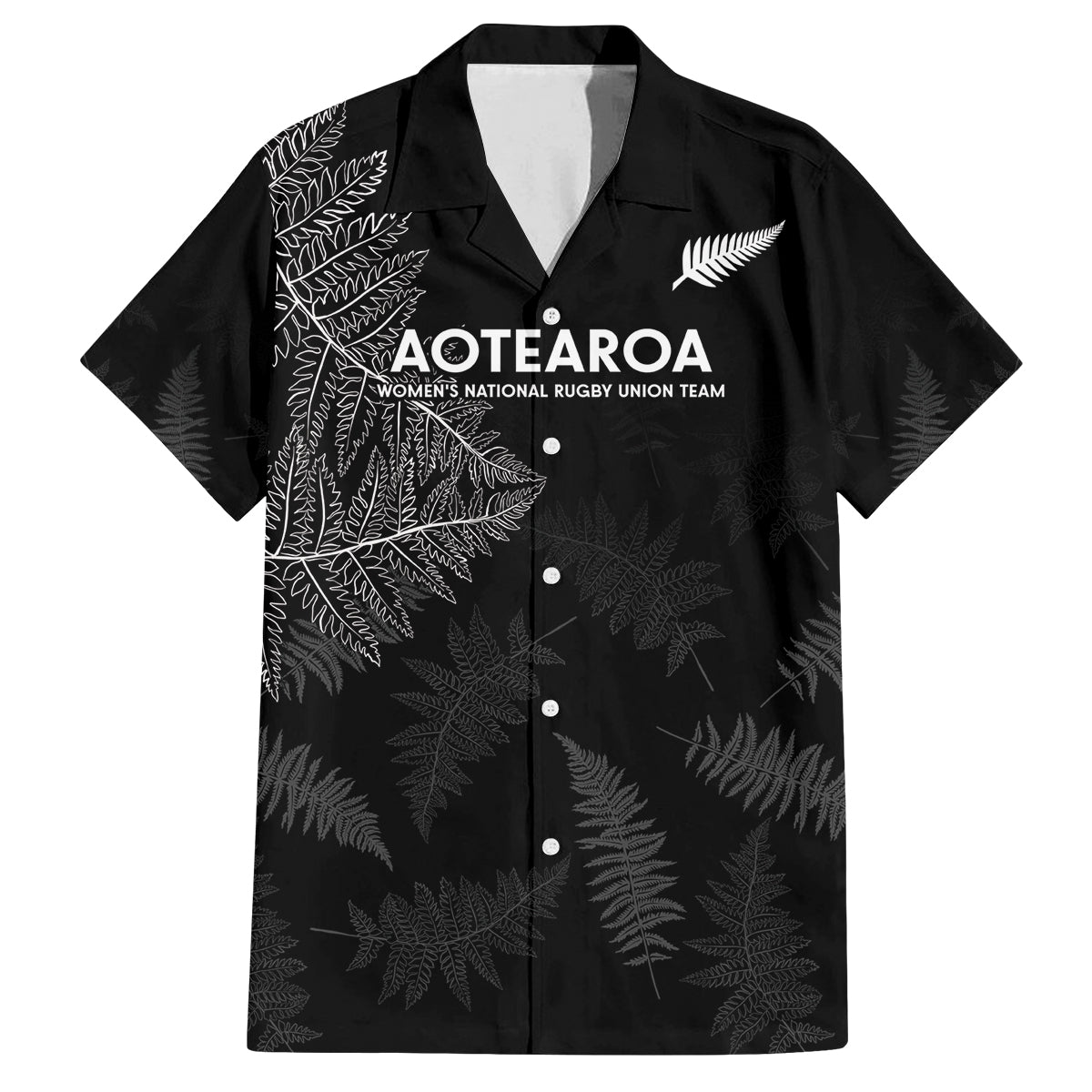 Custom New Zealand Haka Rugby Family Matching Tank Maxi Dress and Hawaiian Shirt 2024 Pacific Go Black Silver Fern