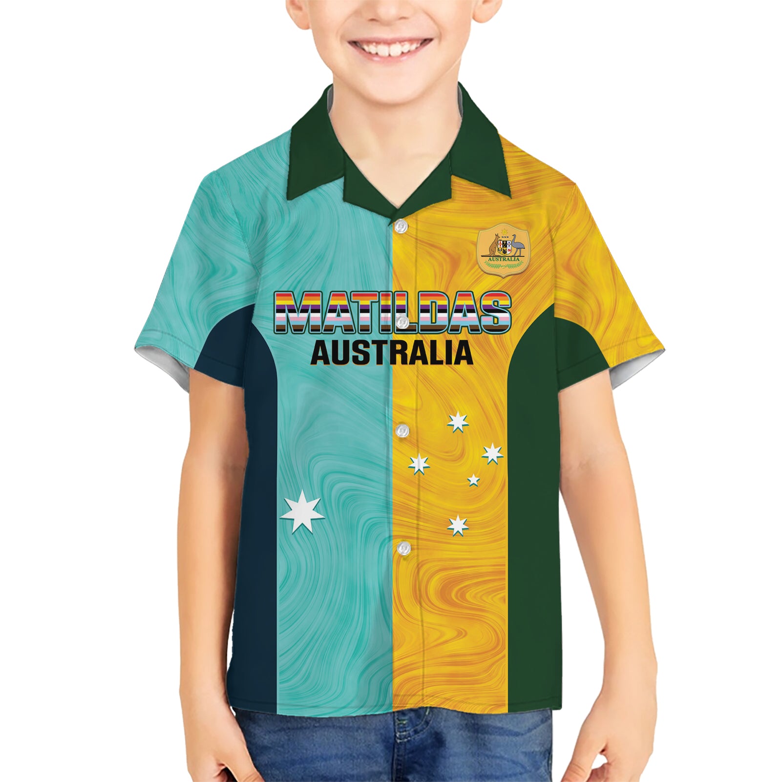 Custom Pride Month Matildas Hawaiian Shirt Australia Til Its Done Mixed Color - Vibe Hoodie Shop