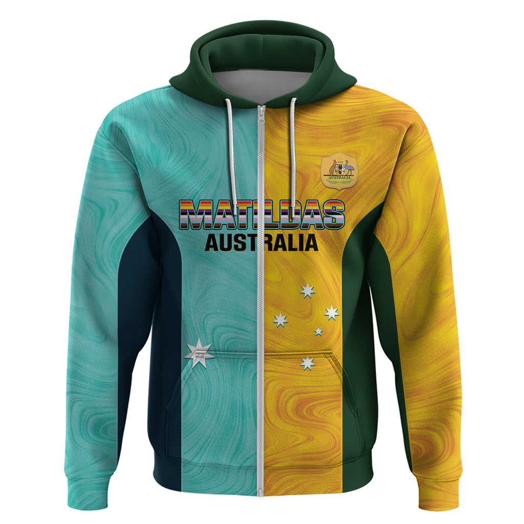 Custom Pride Month Matildas Hoodie Australia Til Its Done Mixed Color - Vibe Hoodie Shop
