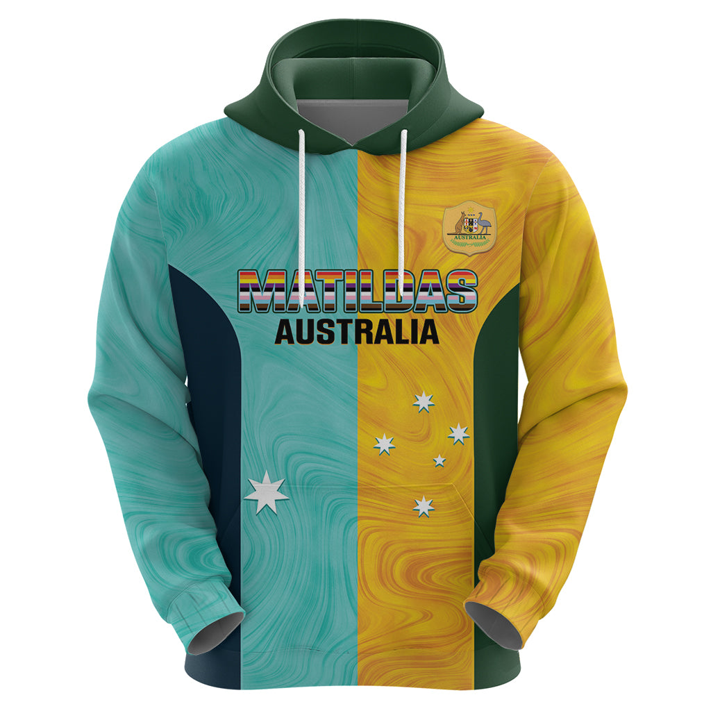 Custom Pride Month Matildas Hoodie Australia Til Its Done Mixed Color - Vibe Hoodie Shop