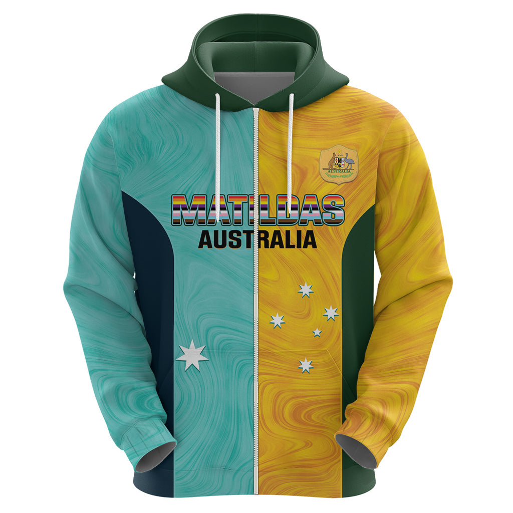 Custom Pride Month Matildas Hoodie Australia Til Its Done Mixed Color - Vibe Hoodie Shop
