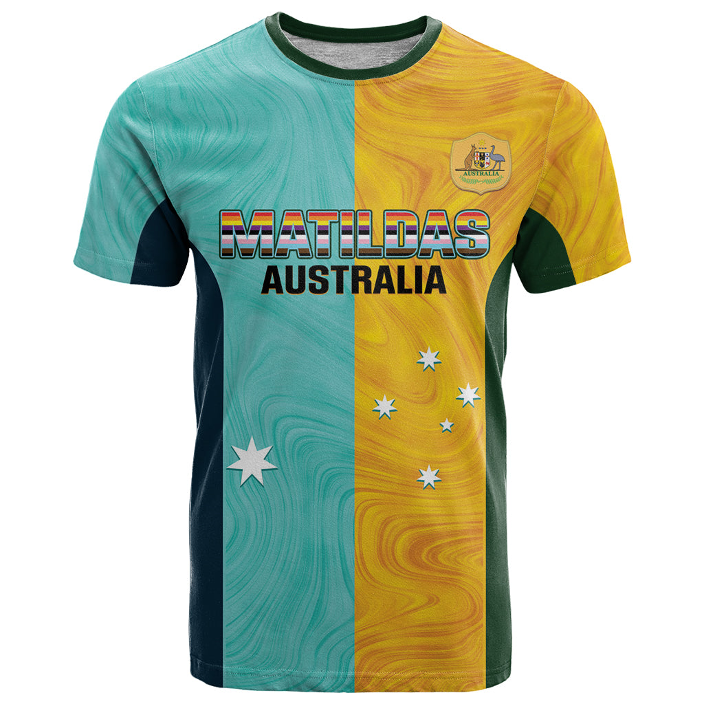 Custom Pride Month Matildas T Shirt Australia Til Its Done Mixed Color - Vibe Hoodie Shop