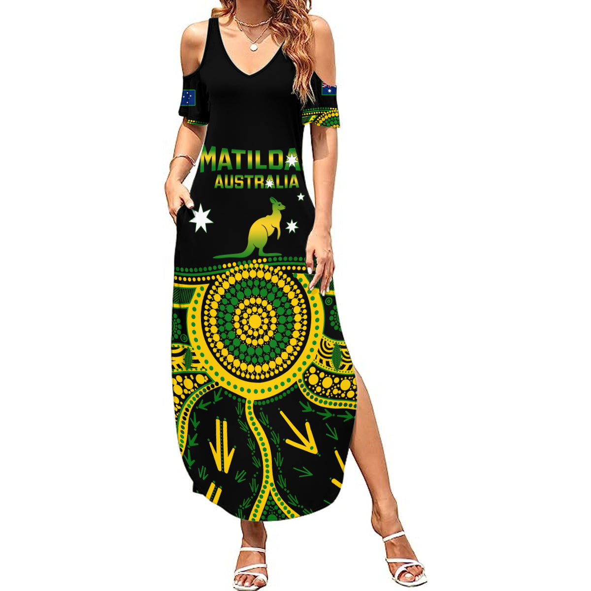 australia-soccer-summer-maxi-dress-aboriginal-go-matildas-2023-world-cup