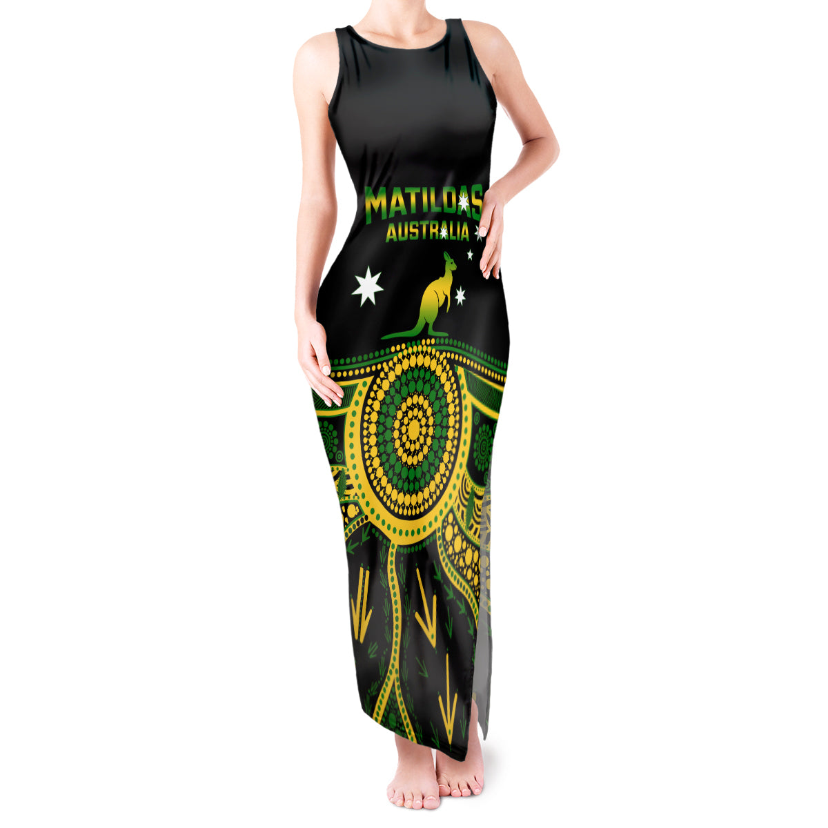 australia-soccer-tank-maxi-dress-aboriginal-go-matildas-2023-world-cup