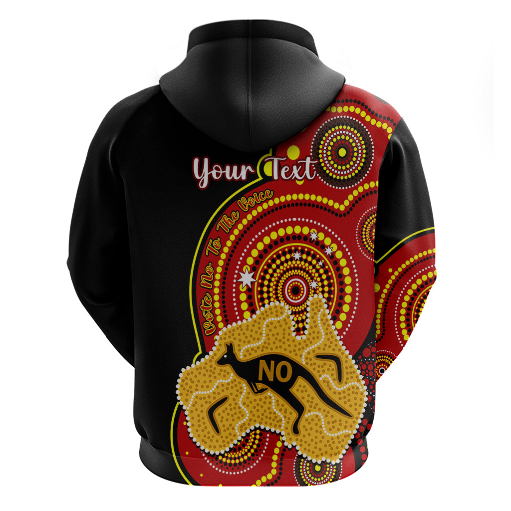 Personalised Australia Indigenous Hoodie We Are All Australian Vote NO To The Voice - Vibe Hoodie Shop