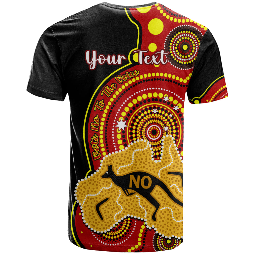 Personalised Australia Indigenous T Shirt We Are All Australian Vote NO To The Voice - Vibe Hoodie Shop