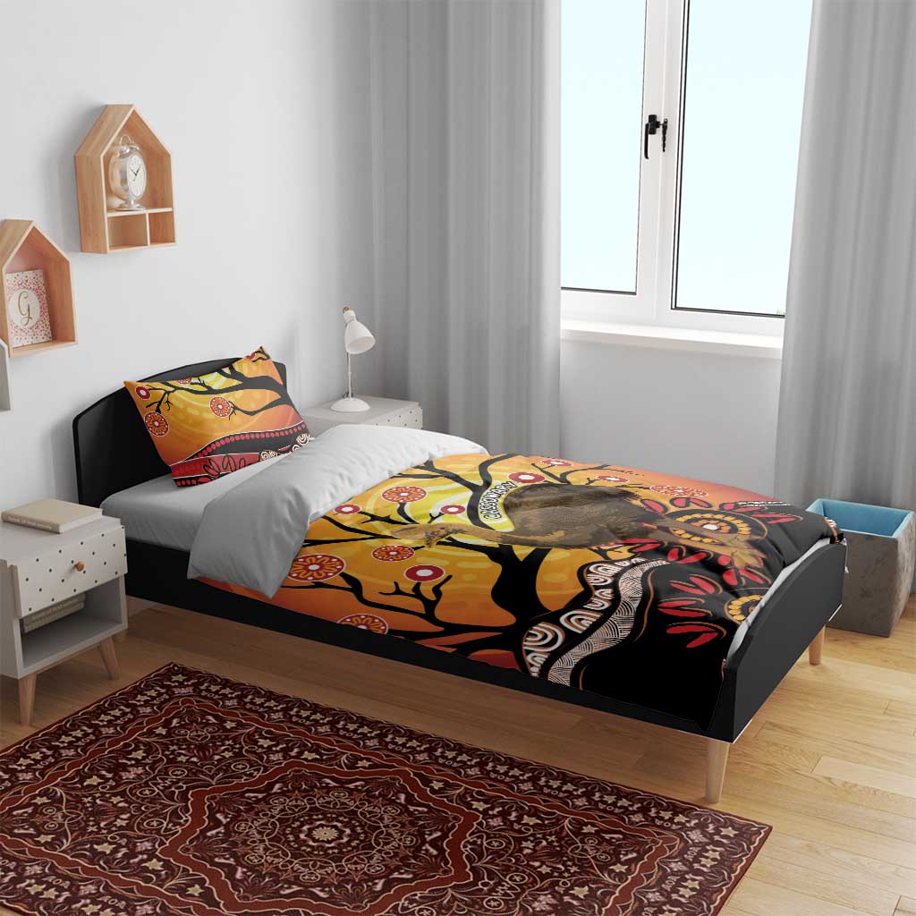 Keeper Of The Rainforest Cassowary Bedding Set Aboriginal Art - Vibe Hoodie Shop