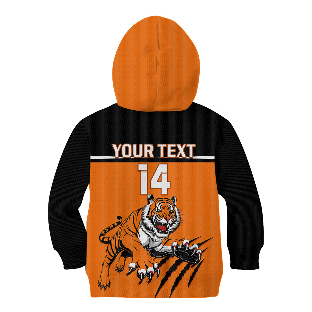 personalised-wests-tigers-rugby-kid-hoodie-orange-simple-style