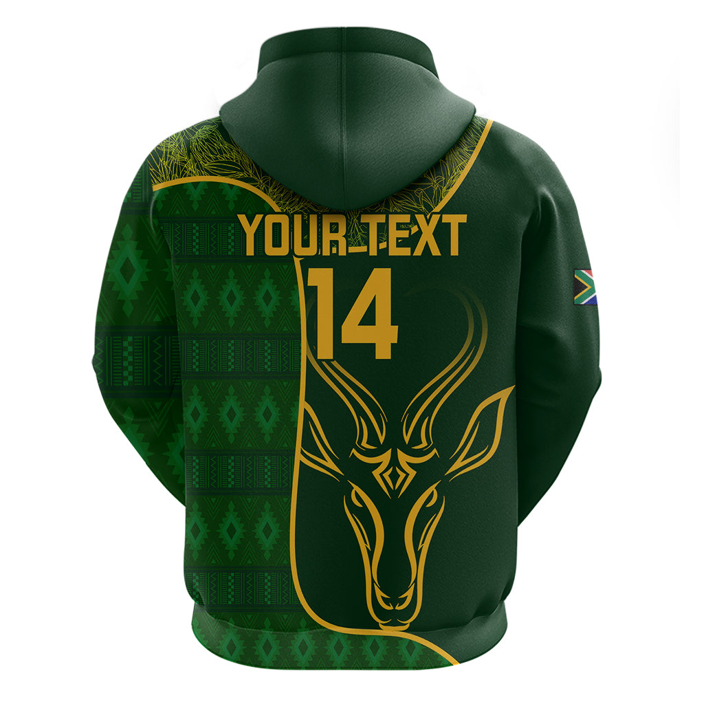 Custom South Africa Rugby Hoodie 2023 Go Champions Springboks With Protea - Vibe Hoodie Shop