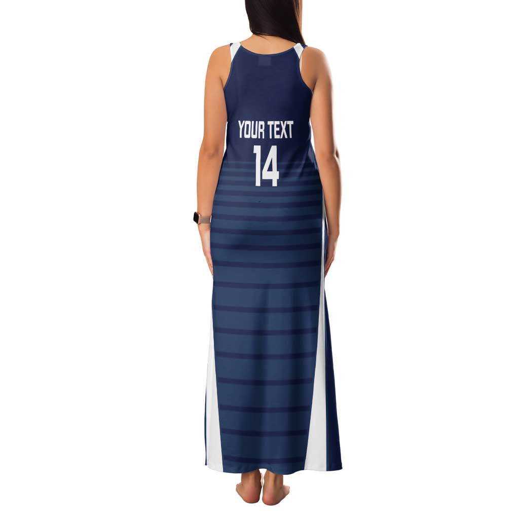 Custom Victoria Cricket Family Matching Tank Maxi Dress and Hawaiian Shirt Go Champions - Sporty Style