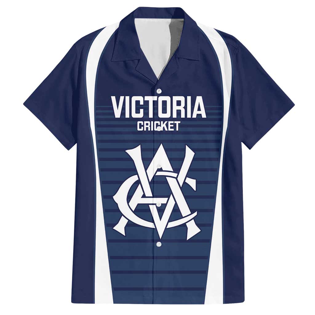 Custom Victoria Cricket Hawaiian Shirt Go Champions - Sporty Style - Vibe Hoodie Shop