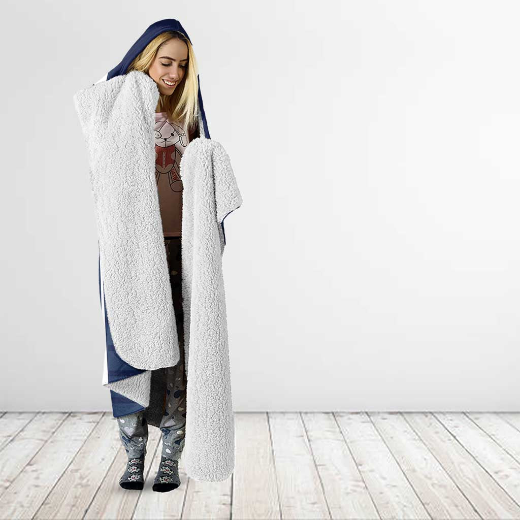 Custom Victoria Cricket Hooded Blanket Go Champions - Sporty Style
