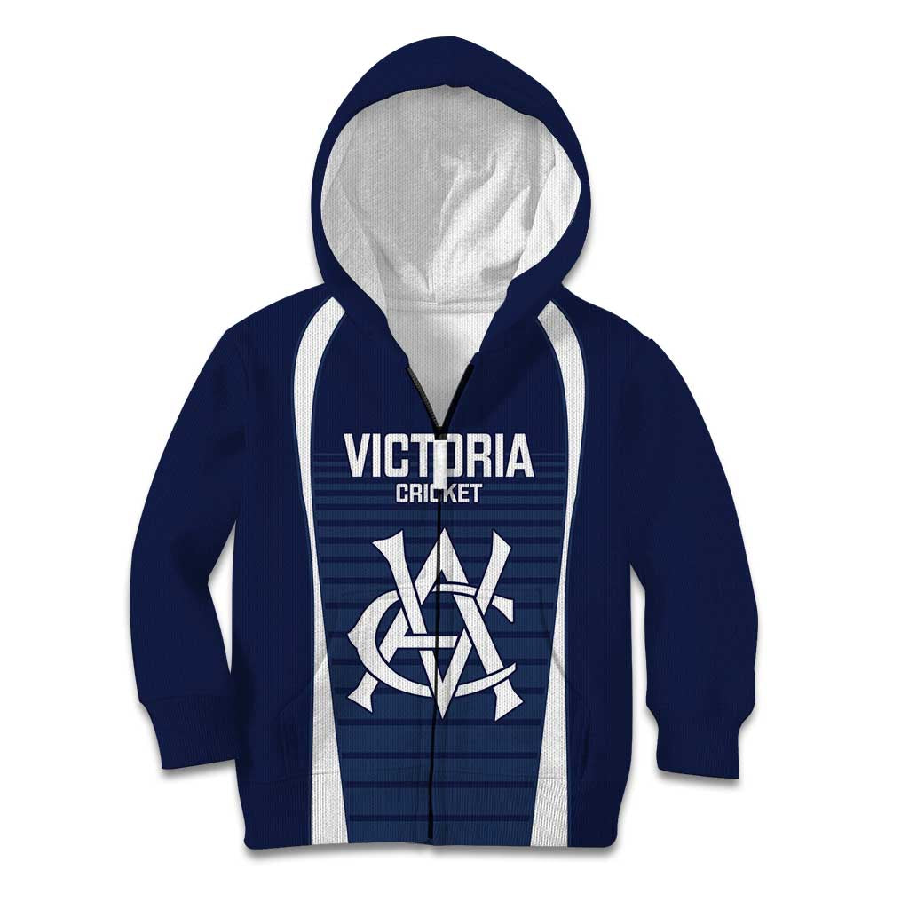 Custom Victoria Cricket Kid Hoodie Go Champions - Sporty Style - Vibe Hoodie Shop