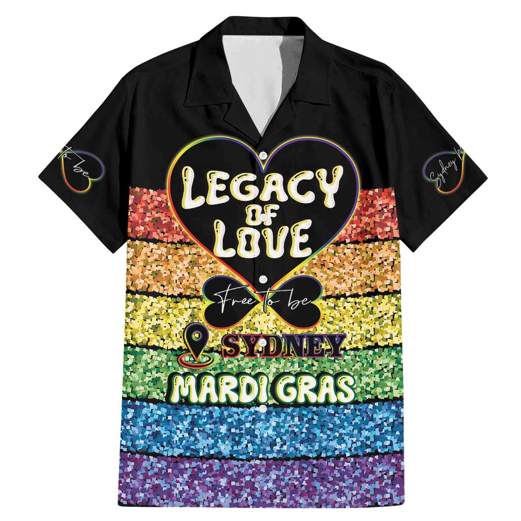 Free To Be Sydney Mardi Gras Family Matching Mermaid Dress and Hawaiian Shirt Legacy Of Love