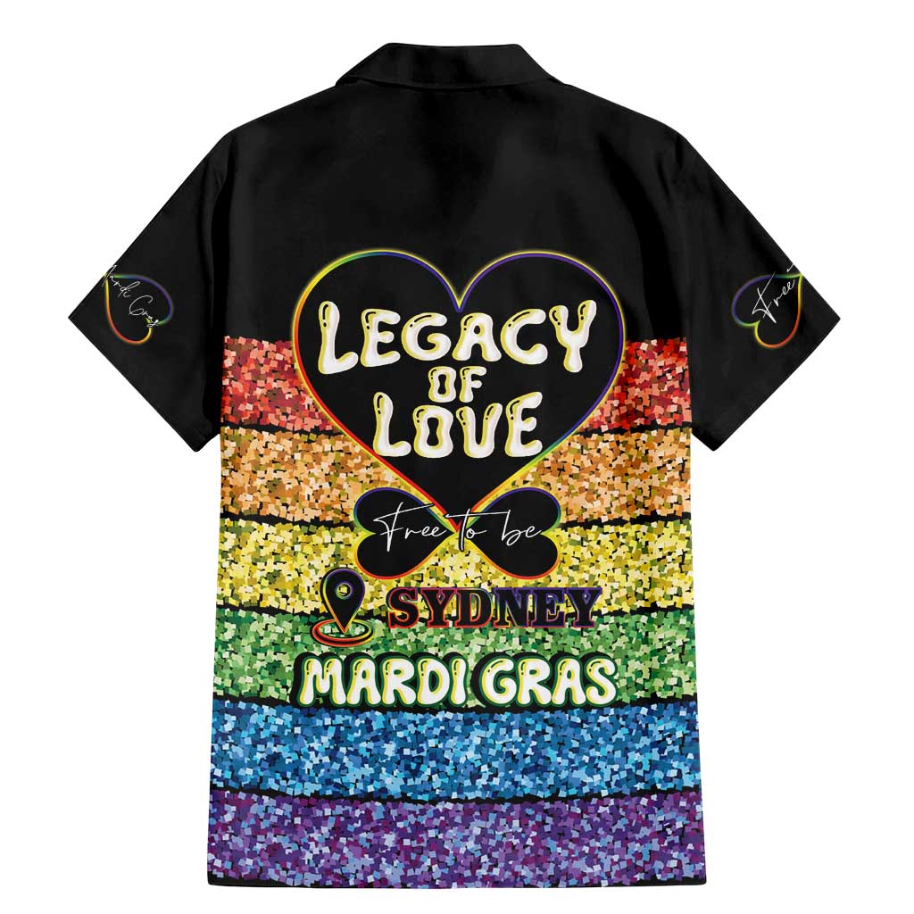 Free To Be Sydney Mardi Gras Family Matching Mermaid Dress and Hawaiian Shirt Legacy Of Love