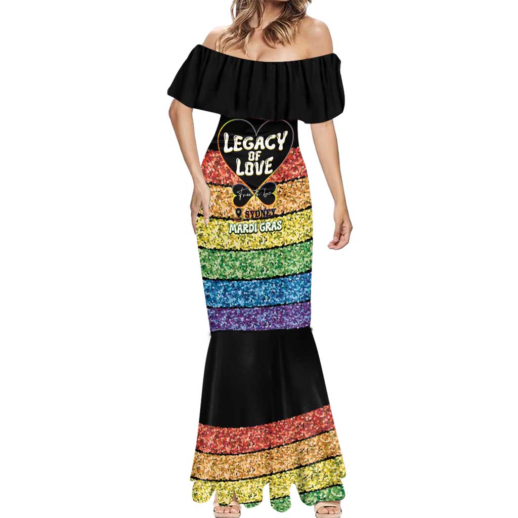 Free To Be Sydney Mardi Gras Mermaid Dress Legacy Of Love