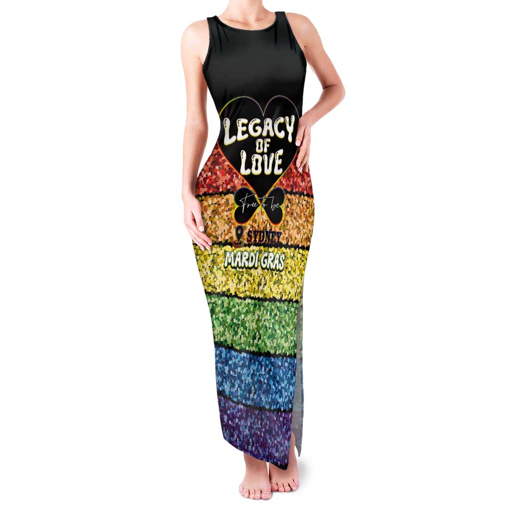 Free To Be Sydney Mardi Gras Tank Maxi Dress Legacy Of Love