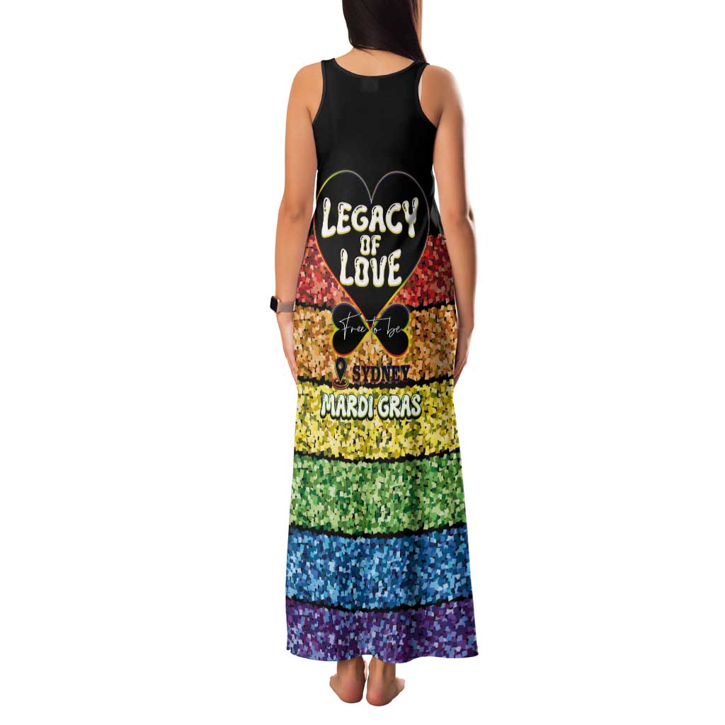 Free To Be Sydney Mardi Gras Tank Maxi Dress Legacy Of Love