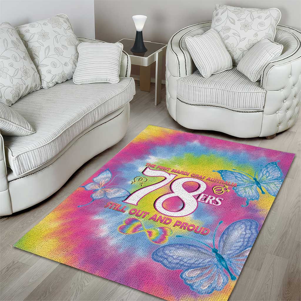 First Sydney Madri Gras Australia Area Rug 78ers Still Out And Proud - Vibe Hoodie Shop