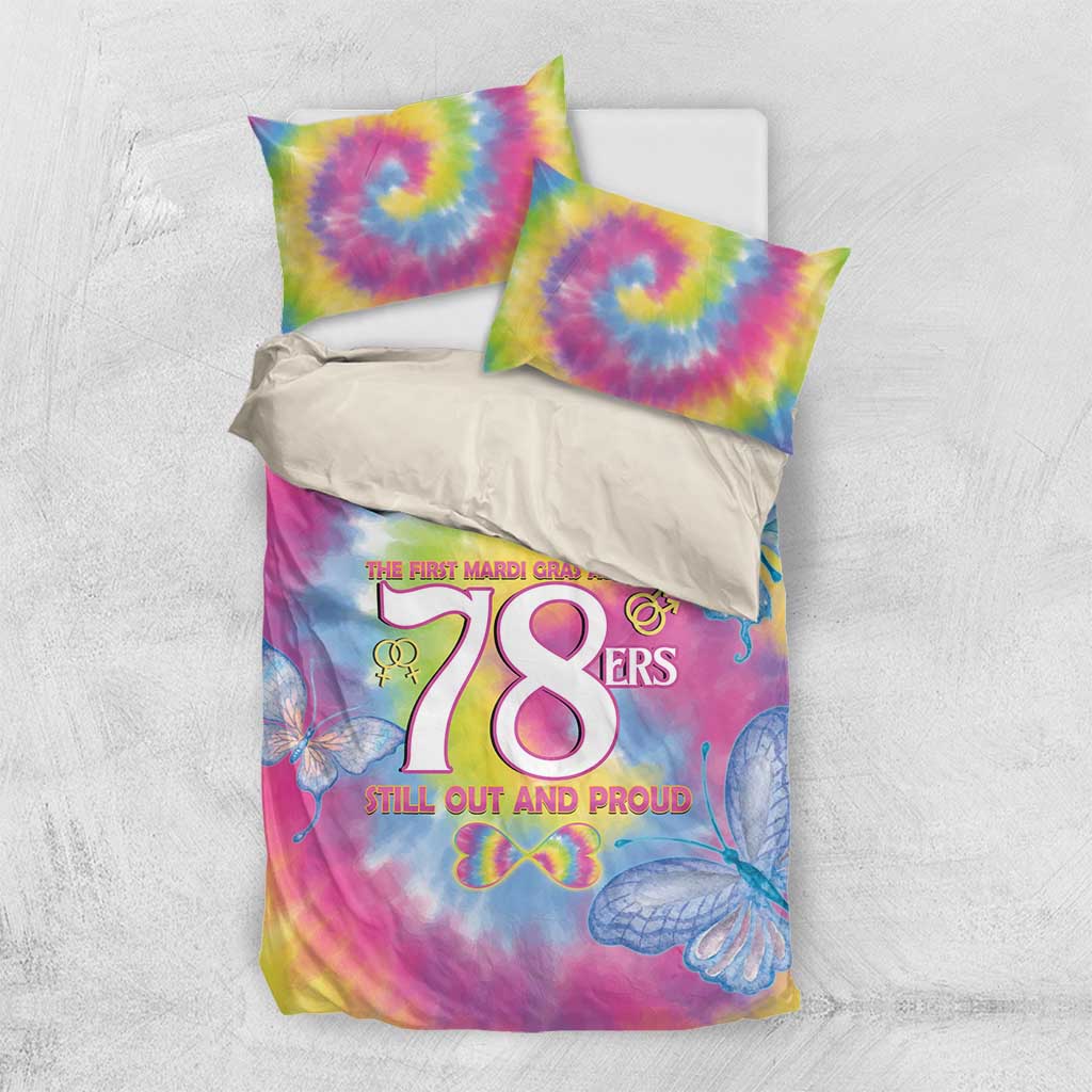 First Sydney Madri Gras Australia Bedding Set 78ers Still Out And Proud - Vibe Hoodie Shop