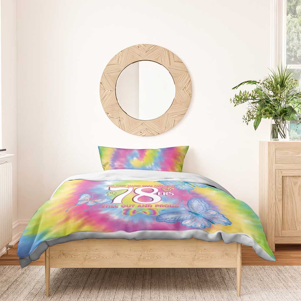 First Sydney Madri Gras Australia Bedding Set 78ers Still Out And Proud - Vibe Hoodie Shop