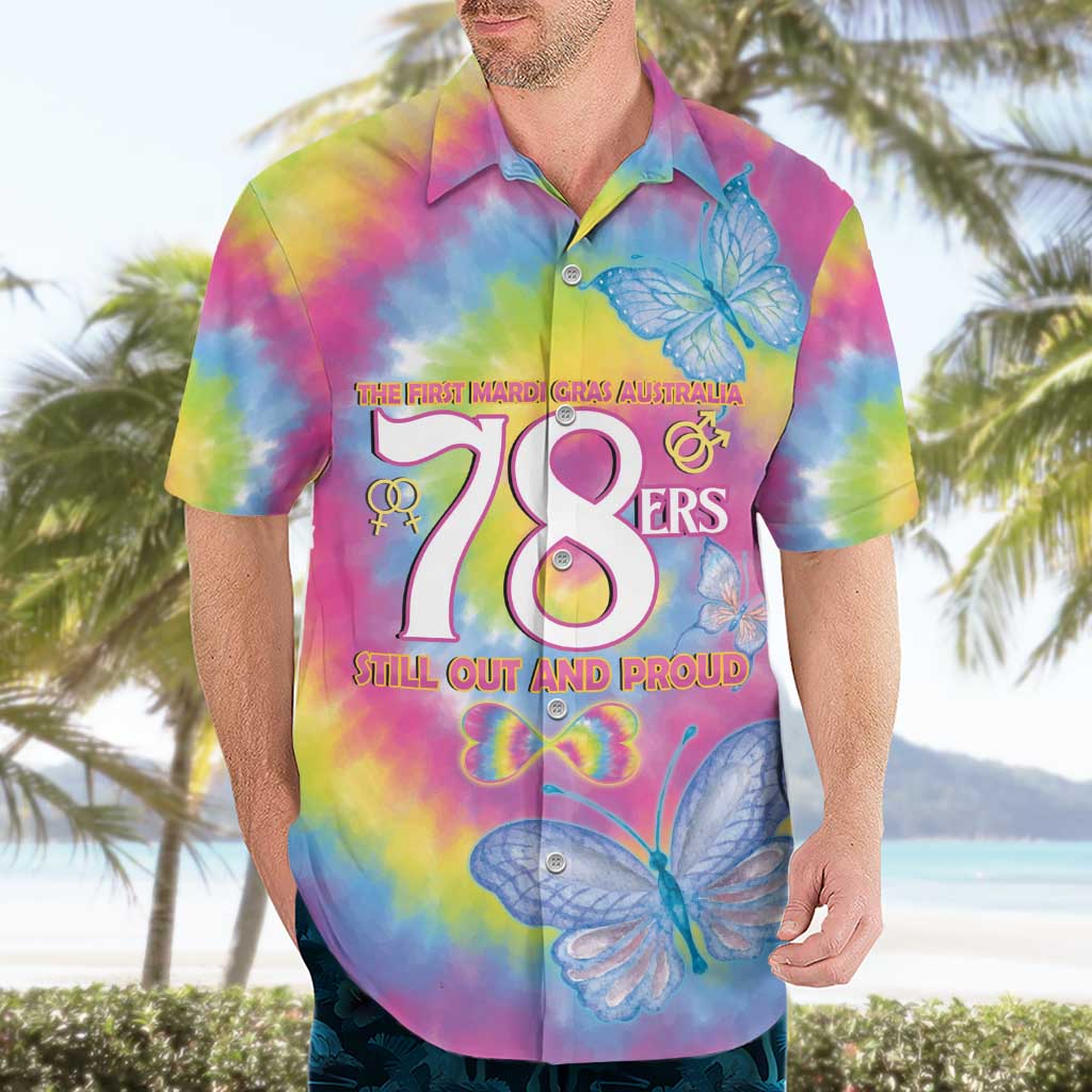 First Sydney Madri Gras Australia Hawaiian Shirt 78ers Still Out And Proud - Vibe Hoodie Shop