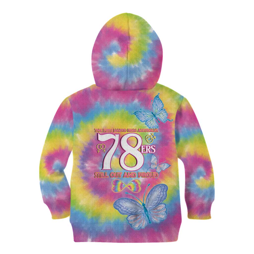 First Sydney Madri Gras Australia Kid Hoodie 78ers Still Out And Proud - Vibe Hoodie Shop