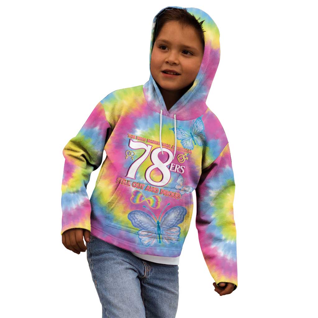 First Sydney Madri Gras Australia Kid Hoodie 78ers Still Out And Proud - Vibe Hoodie Shop