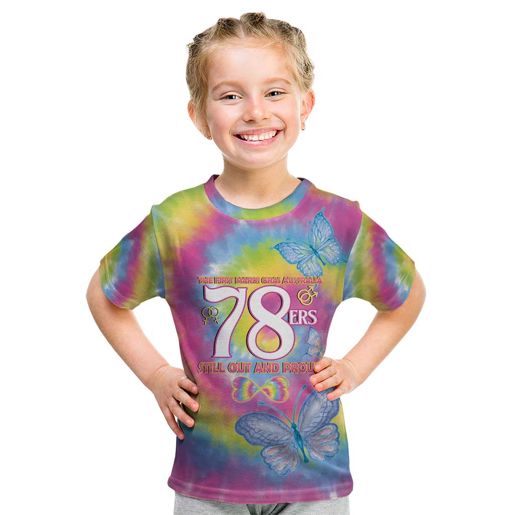 First Sydney Madri Gras Australia Kid T Shirt 78ers Still Out And Proud - Vibe Hoodie Shop