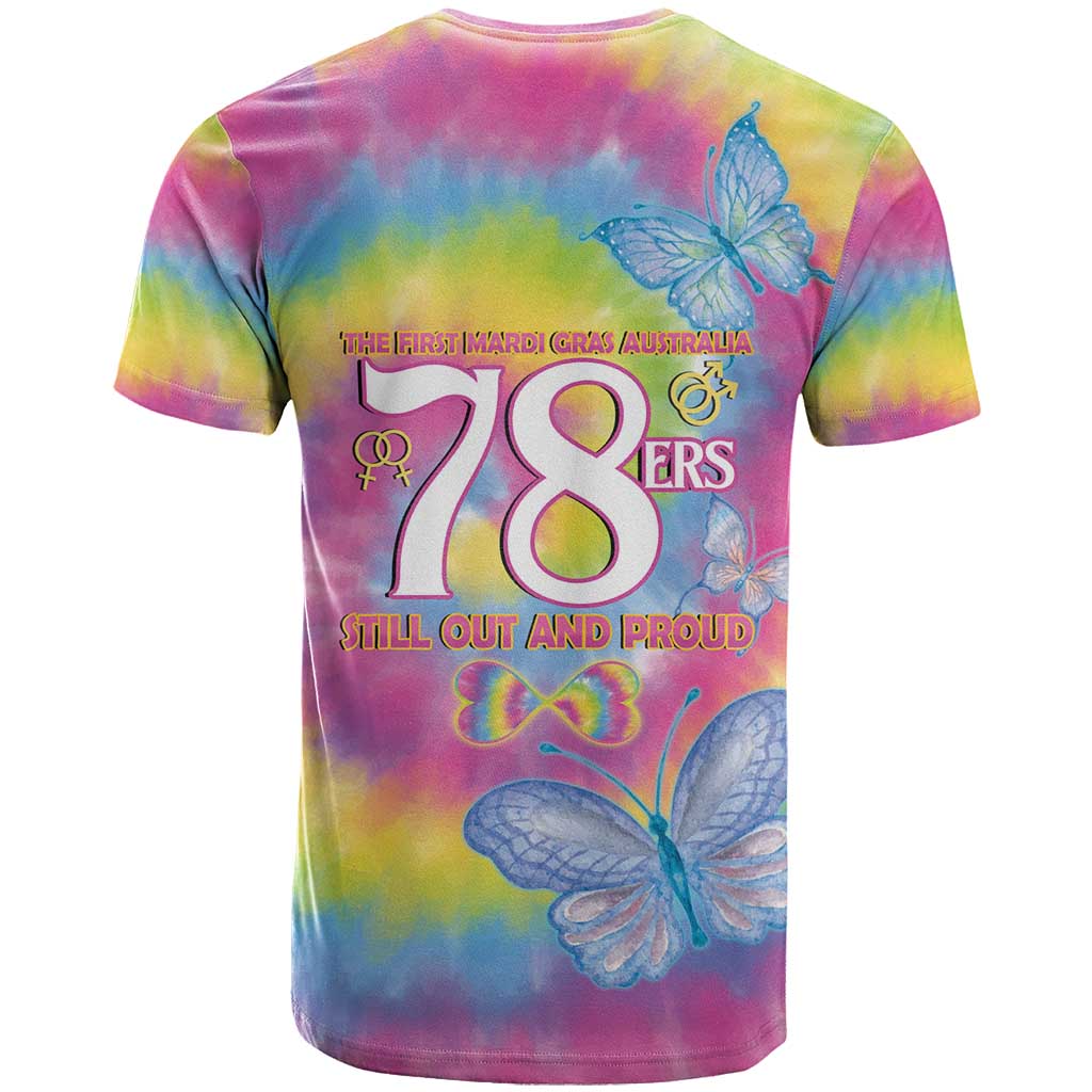 First Sydney Madri Gras Australia T Shirt 78ers Still Out And Proud - Vibe Hoodie Shop