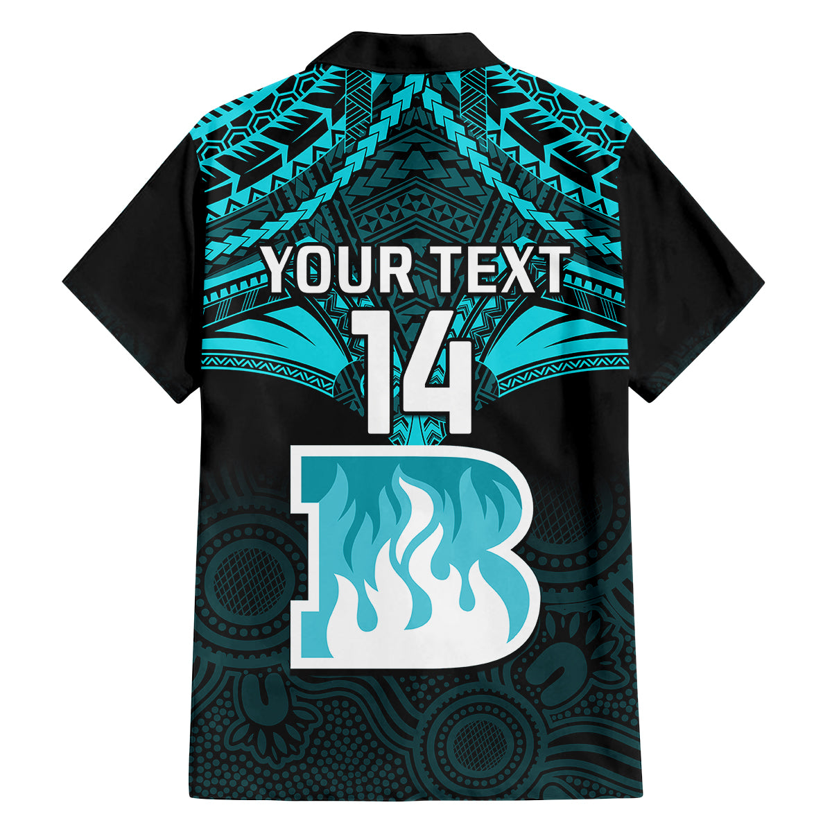 custom-brisbane-heat-cricket-family-matching-long-sleeve-bodycon-dress-and-hawaiian-shirt-2023-unique-indigenous-art-mix-polynesian-pattern