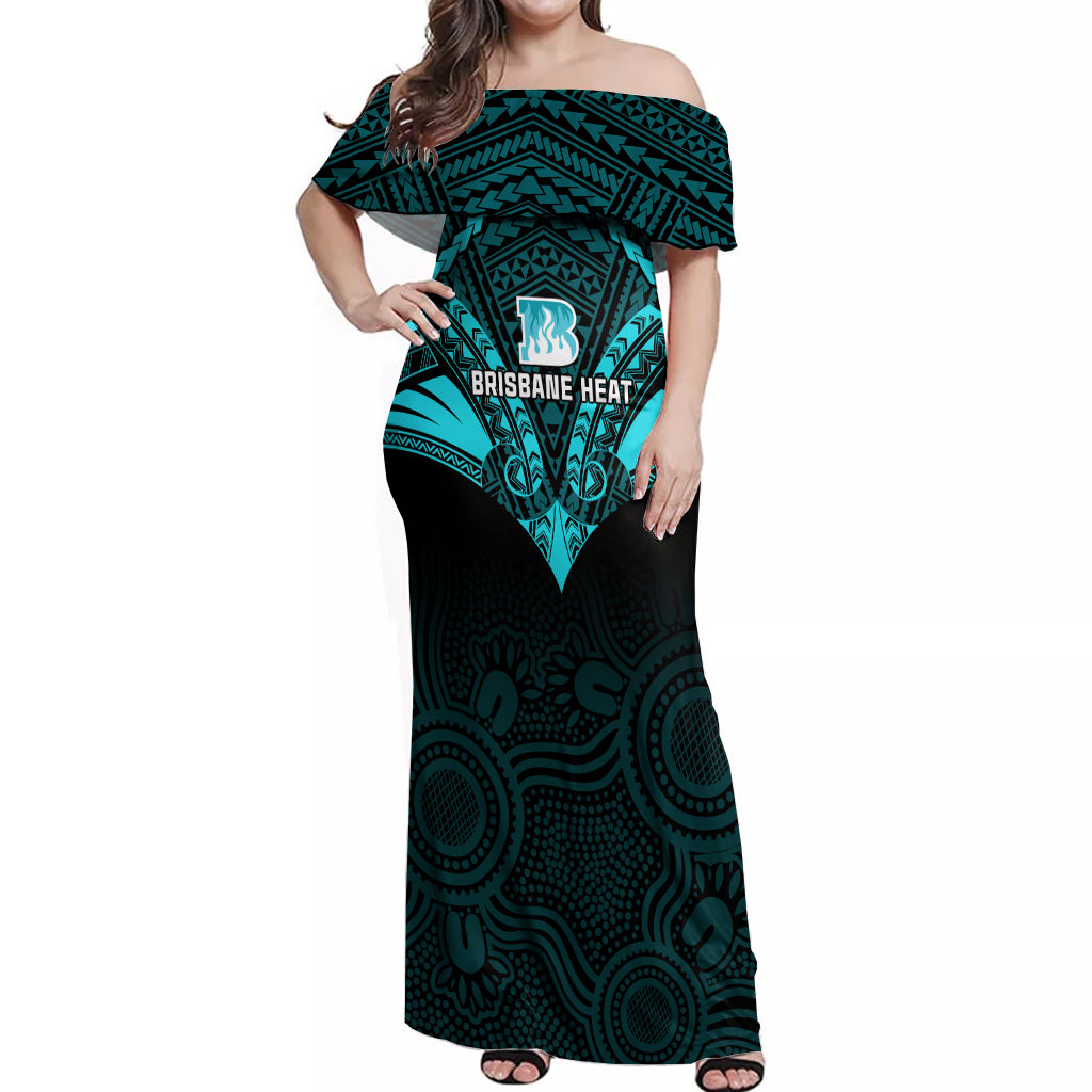 custom-brisbane-heat-cricket-off-shoulder-maxi-dress-2023-unique-indigenous-art-mix-polynesian-pattern