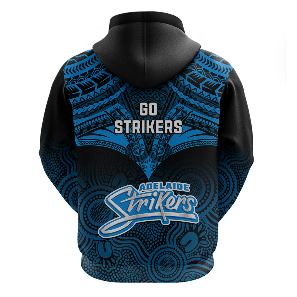 Adelaide Strikers Cricket Hoodie 2023 Unique Indigenous Art Mix Polynesian Pattern - Vibe Hoodie Shop