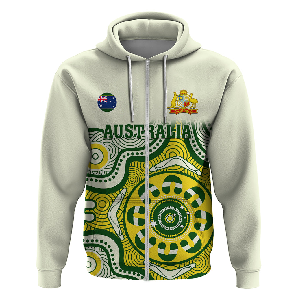 Australia Cricket Hoodie Boxing Day 2023 Test Indigenous Art - Vibe Hoodie Shop