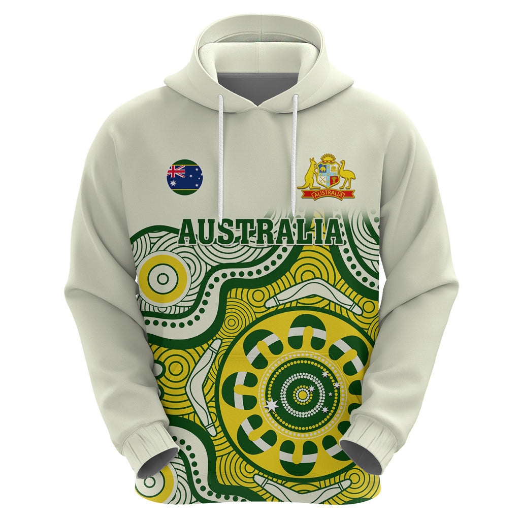 Australia Cricket Hoodie Boxing Day 2023 Test Indigenous Art - Vibe Hoodie Shop