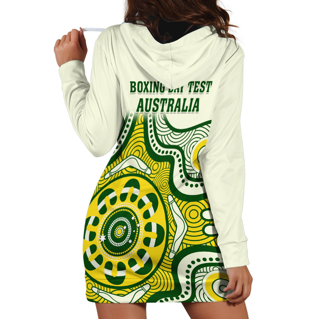 Australia Cricket Hoodie Dress Boxing Day 2023 Test Indigenous Art - Vibe Hoodie Shop