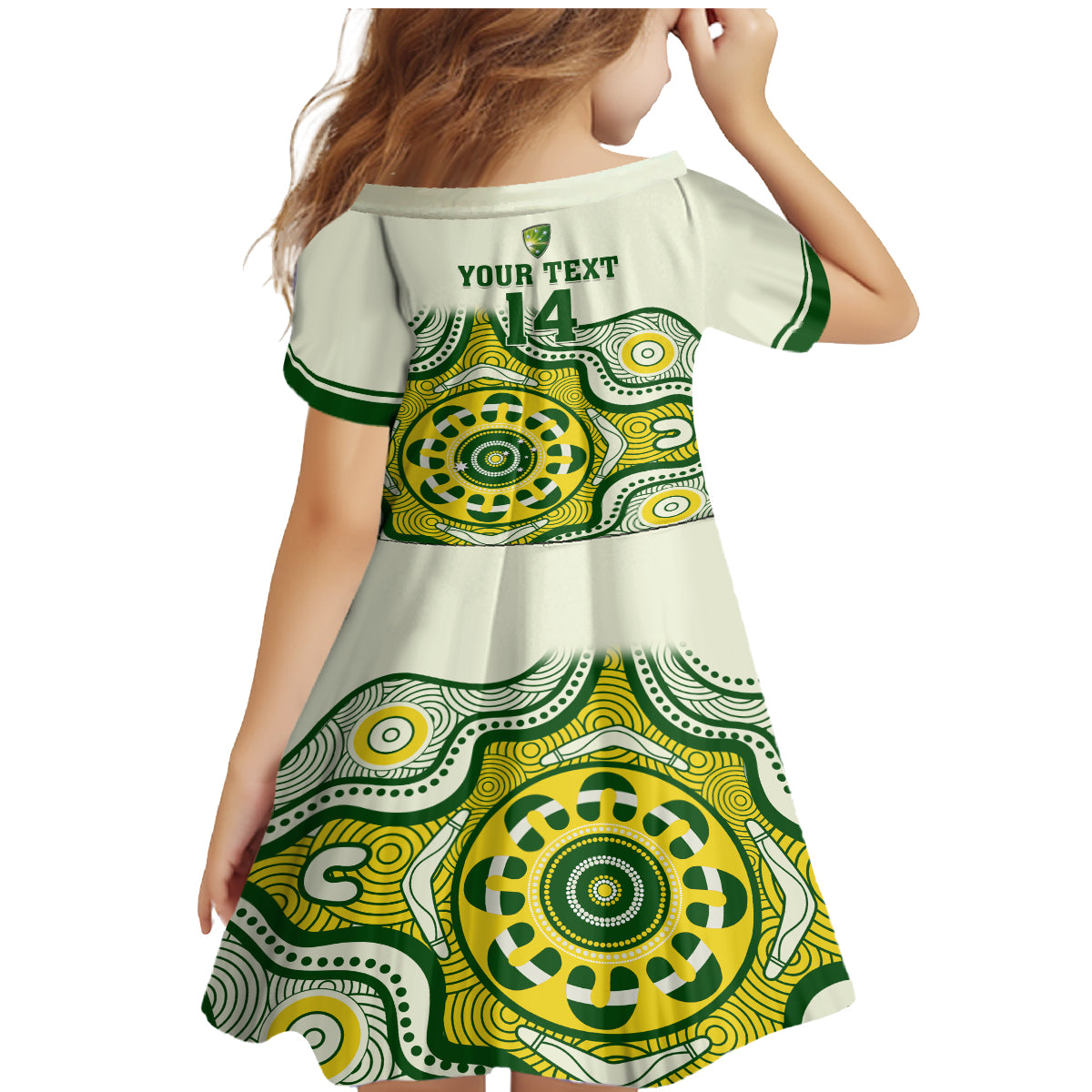 custom-australia-cricket-family-matching-mermaid-dress-and-hawaiian-shirt-boxing-day-2023-test-indigenous-art