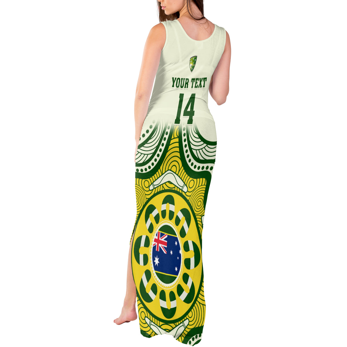 custom-australia-cricket-tank-maxi-dress-boxing-day-2023-test-indigenous-art