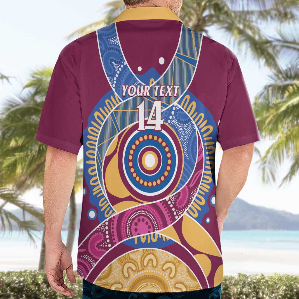 Brisbane Lions Football Custom Hawaiian Shirt Premiers Proud Aboriginal Art - Vibe Hoodie